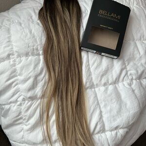 BELLAMI Professional Espresso smoke show infinity weft Hair Extensions